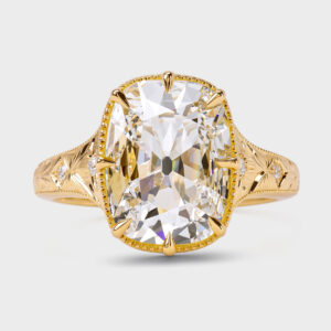 2.06ct Diamond and 18K Gold Ring